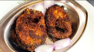 Masala fish fry recipe|| fish tawa fry || spicy fry masala