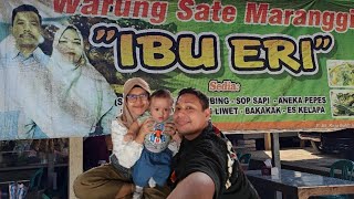 MAKAN SIANG DI SATE MARANGGI "IBU ERI" || kabulin ke BM-an Bang Udin !!!