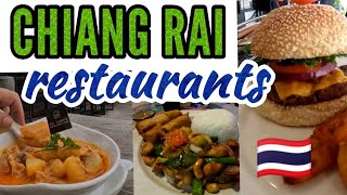 Chiang Rai restaurants - A few places I ate in Chiang Rai Thailand🇹🇭