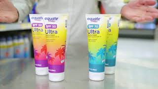 Walmart Spotlight: Equate Sunscreen