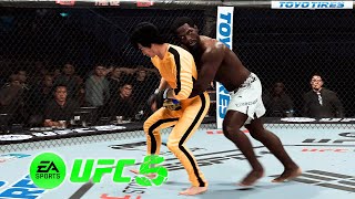 🐲 UFC5 Bruce Lee vs Jared Cannonier UFC 5 - Real Match 🐲