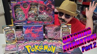 CATCHING YOUR FAVORITE POKEMON AT CARLS! ETERNATUS HUNTING! Can We Pull The Pokemon Card We Need?