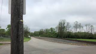 Norfolk southern stack train in Camden Ohio