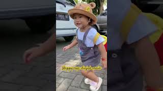 Bahagia selalu Mikayla #anakpetualang #anakcamper #trendingshorts #gwd