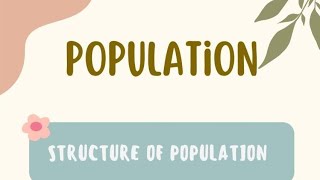 Sex ratio/structure | Population | Why India's ratio increasing | 8th grader