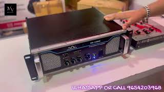 MX1600M NAYA DHAKAD AMPLIFIER BOOSTER SERIES SABHI BOX OR HORN KE LIYE / MV COLLECTION