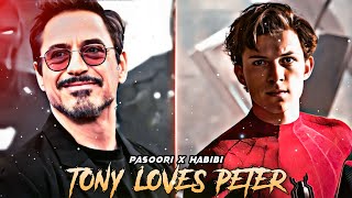 TONY LOVES PETER | PASOORI X HABIB I FT.TONY STARK X PETER PARKER 1080 60FPS |