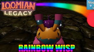 I CAUGHT My First Ever RAINBOW WISP GAMMA LOOMIAN! 🌈 | Loomian Legacy Roblox