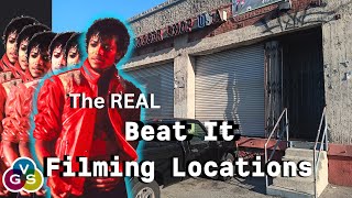 Место и описание идеального фильма Майкла Джексона "Beat It"