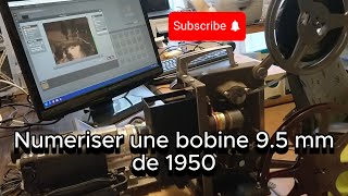 Numeriser une bobine de 9.5 mm, telecine, transfert vidéo