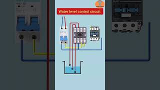 Water level contorol Circuit isolator wiring connection diagram #shorts #wiring #electricalvideos