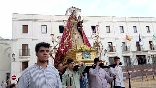 Traslado virgen del socorro para el Corpus Christi 2023