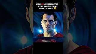 How DC Disrespected Ryan Renolds And Henry Cavill  || #shorts #deapool #wolwerine #marvel #phase 5