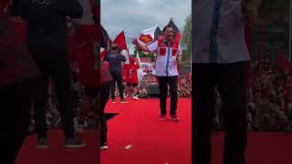 KAMPANYE AKBAR // CAROLL SENDY KEMBALI MERAHKAN TOMOHON #pdiperjuangan #gerindra #menyala