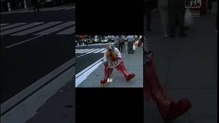 YUCKO the clown in New York city FUNNY MOMENTS #funny #thestupids #wacky