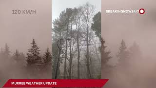 Murree Weather Storm @BreakingNow24/7