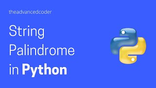 Palindrome Python Program in Hindi | Python Programs