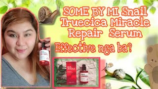 SOME BY MI Snail Truecica Miracle serum Effective nga ba?    Kate Vblogs