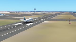 Infinite Flight A350-900 Landing at YSSY