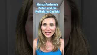 Herausfordernde Zeiten und die Freiheit im Gepäck #herausforderung #shorts #freiheit #frauen