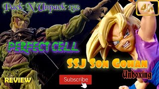 BWFC Perfect Cell & Super Saiyan Teen Gohan Unboxing | Pack N Unpack 132: Dragon Ball Z Figure