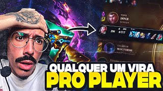 TRETEI COM UM PROPLAYER DO CBLOL ENQUANTO CARREGAVA O JOGO