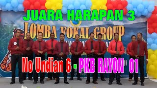 JUARA HARAPAN 3 LOMBA VOCAL GROUP PKB RAYON 1 GKI EBENHAEZER TIMIKA ~ TV Ebenhaezer