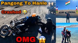 Pangong Lake To Hanle | Rezang la War Memorial | Ladakh Ride 2023 | Ep - 7