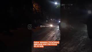 Kecelakaan Tunggal di Jalan Baru Pinang, Tangerang: Pengendara Motor Dievakuasi