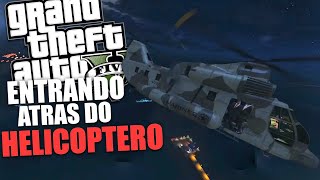 PORRADA DENTRO DO HELICÓPTERO! - Momentos Engraçados No GTA V Online