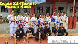 Juara 1 Pencak Silat Tunggal Putri O2SN SD Tingkat Kecamatan Gambir 2022-Jakarta Pusat Tahun 2022