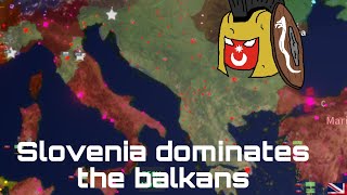 slovenia dominates balkans and forms Illyria