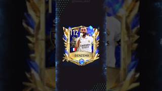 All karim benzema cards in fifa mobile 🤩#shorts #fifamobile