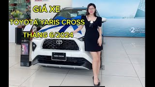 Giá xe Toyota Yaris Cross tháng 6 | bỏ ra 3,99 triệu/ năm là có ngay xe đi | Toyota Pháp Vân