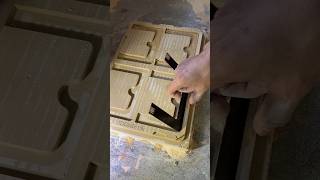 Hardware accessories turnover transport pallet mold engraving, one version of the contains 4 parts