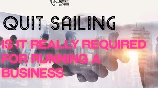 Quit merchant navy job? Is it required for running a side business? हिन्दी