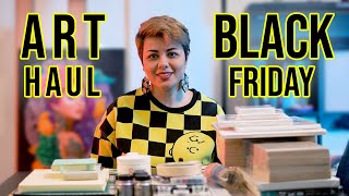 *BLACK FRIDAY* Art Supply Haul & Shopping Spree!