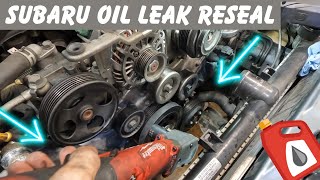 Some Said Remove Engine? (Timing Cover Seal Pt 2) Subaru Forester 2.5