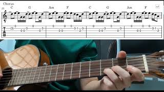 Black Dog (Taylor Swift) - Easy Beginner Guitar Tab With Playthrough Tutorial Lesson