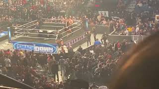 Gunther entrance | smackdown Las Vegas