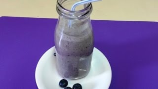 Batido de mirtilos / Smoothie blueberries