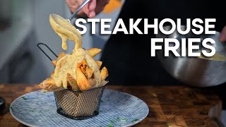 Steakhouse Triple Cooked Fries & Easy Bearnaise Sauce Recipe | STEAKHOME