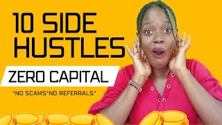 Top 10 Side Hustles to Start Today with No Money