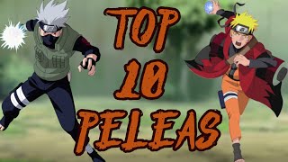 TOP 10 MEJORES PELEAS DE NARUTO