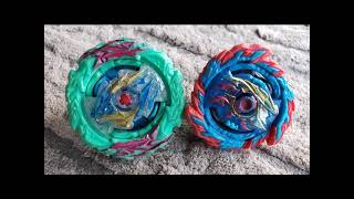 Beyblade Burst Battle: World Dragon D6 Vs. Mirage Helios H6