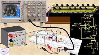 Design Wien Bridge Oscillator (op amp)