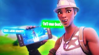 I put my PHONE NUMBER in my FORTNITE NAME ... (ANGRY REACTIONS)