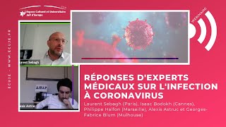 Webinaire ECUJE #covid19 : Réponses d'experts médicaux sur l'infection à Coronavirus