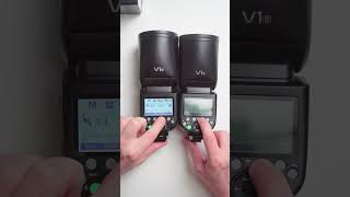 No radio? no problem S1/S2 on the Godox V1