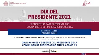 Día del Presidente 2021 - Colegio de Administradores de Fincas de Sevilla